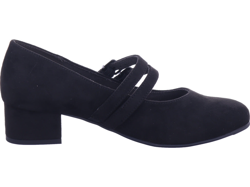 Jana Damen Pump  in schwarz