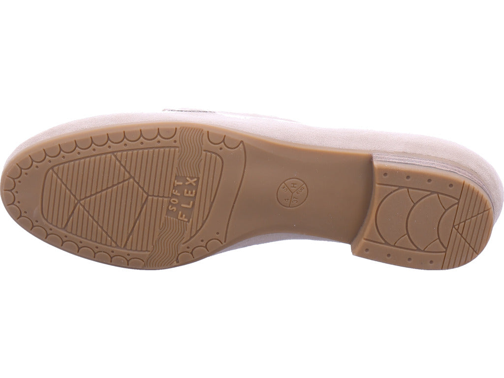 Dámské pantofle Jana v béžové barvě