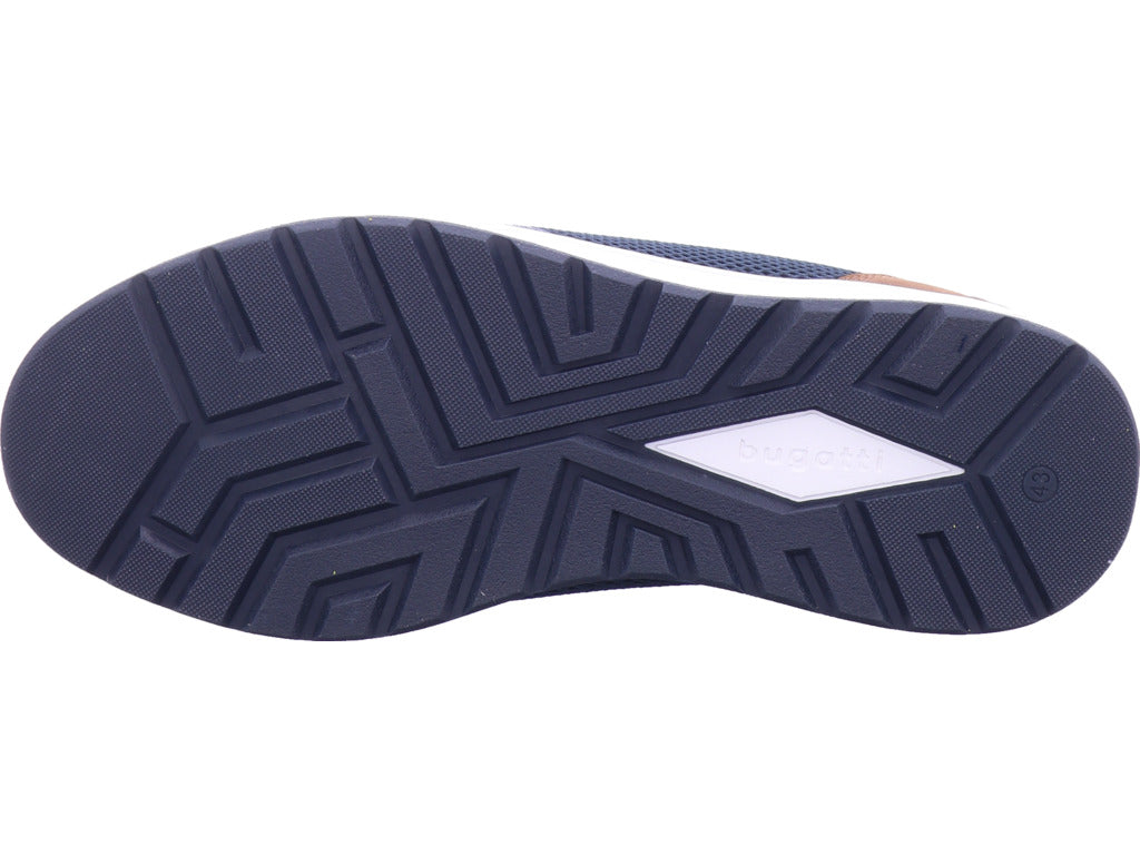 Bugatti men's low-cut shoe in blue