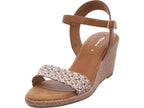 Tamaris Damen Sandalette  in braun