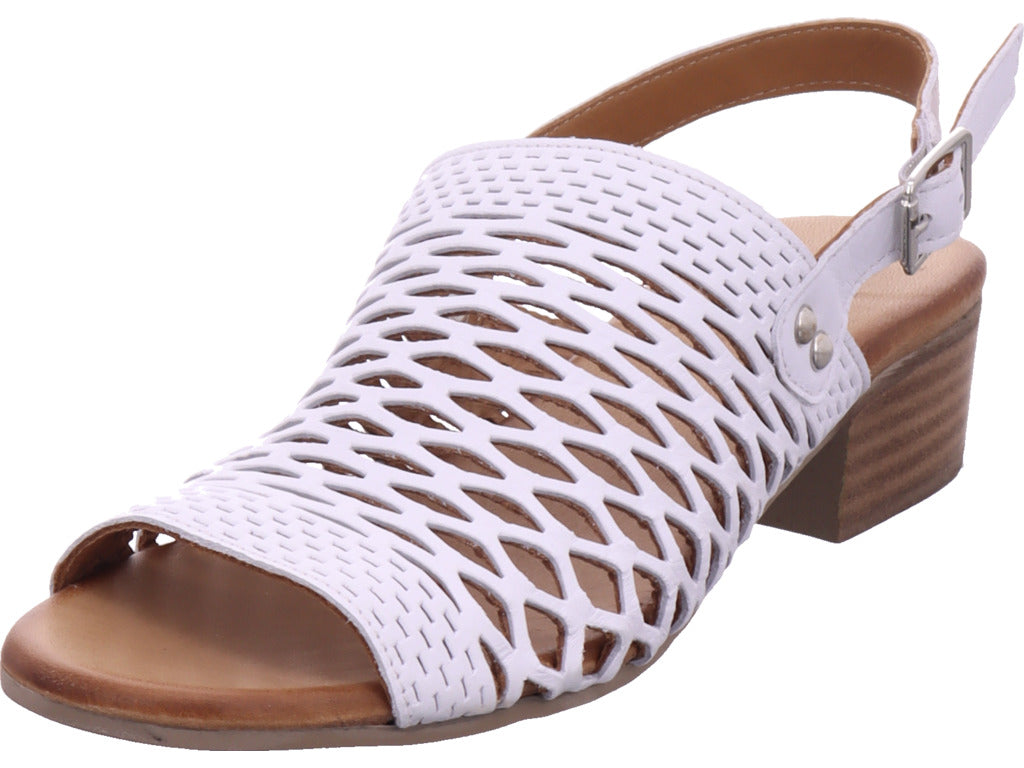 2 GO FASHION Damen Sandalette  in weiß