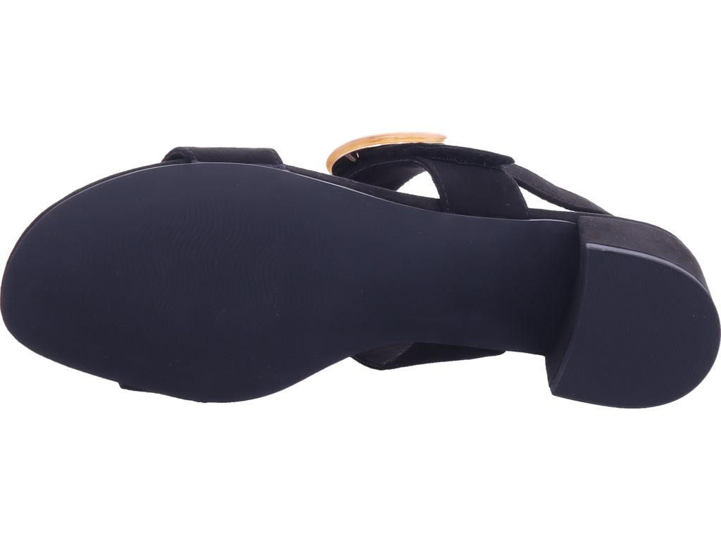 Marco Tozzi Damen Sandalette  in schwarz