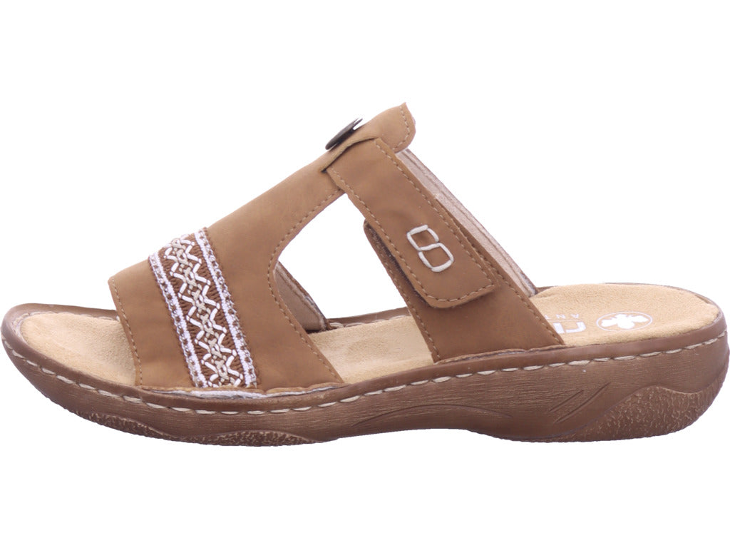 Rieker Damen  Fsk Damen Sandalen in braun