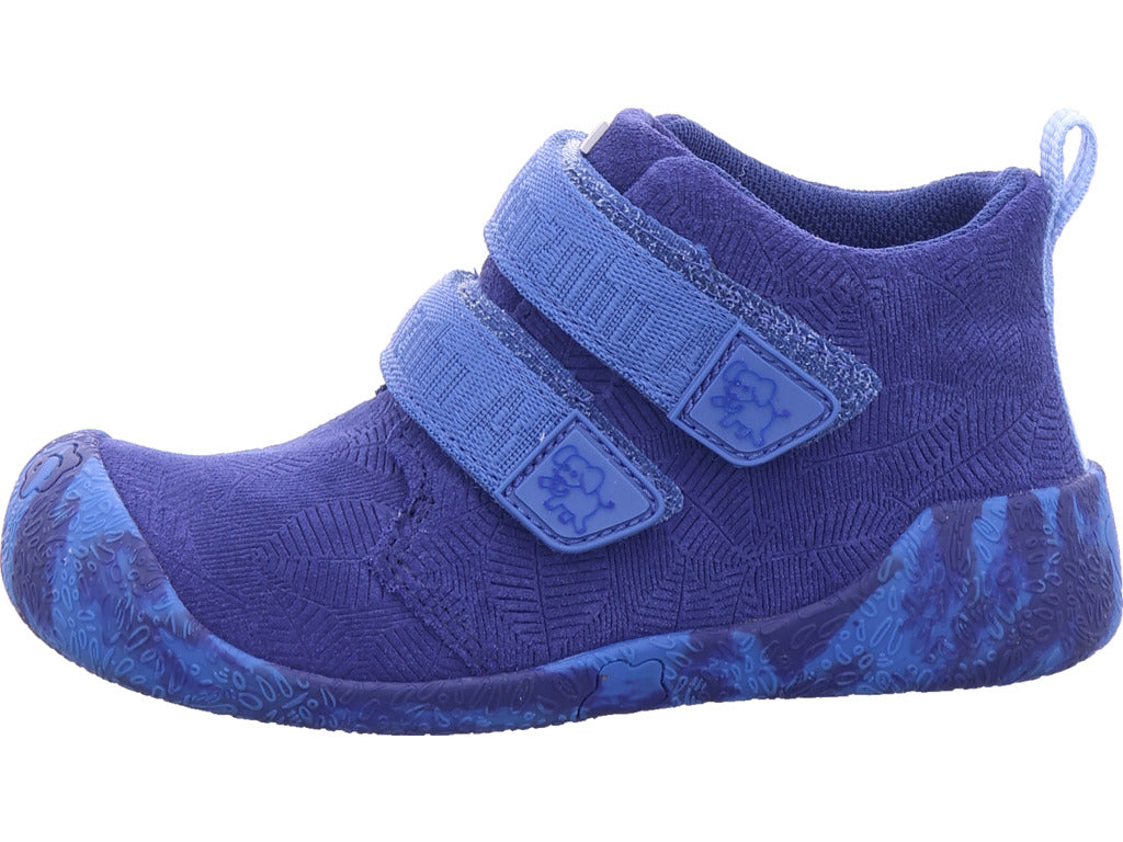 Affenzahn Jungen  Leather Talky Elephant in blau