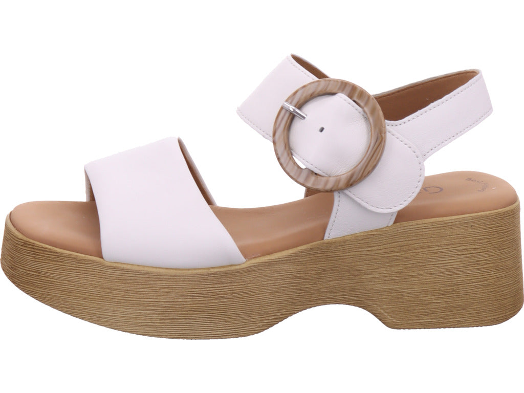 Gabor Damen Sandalette  in weiß