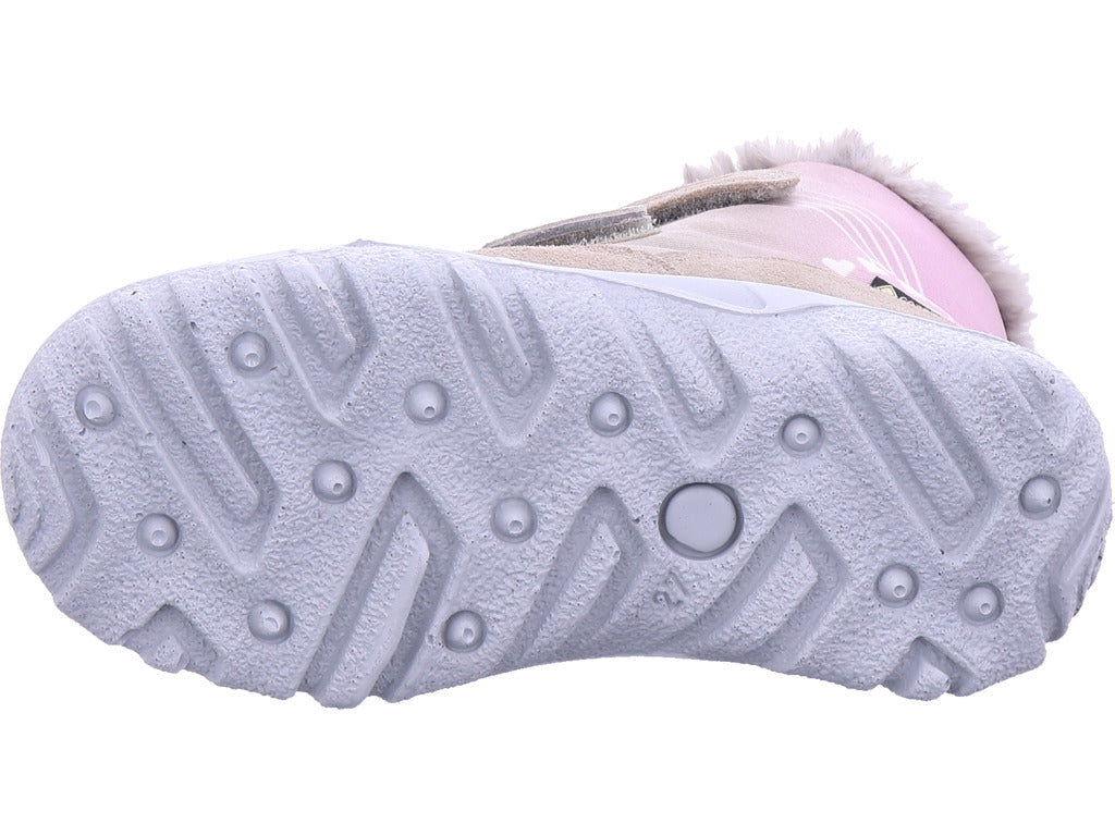Superfit Mädchen Moonboot Schuh Textil \ Husky1 in beige