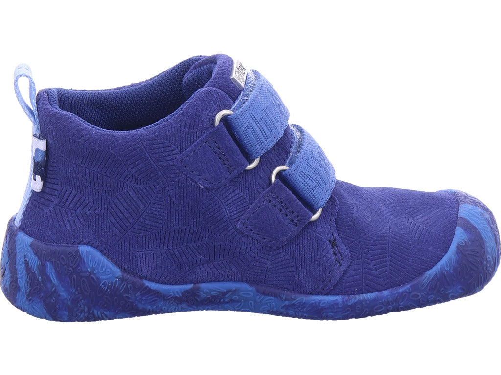 Affenzahn Jungen  Leather Talky Elephant in blau