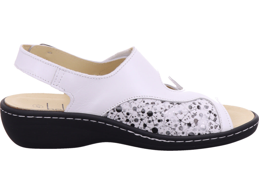 portina Damen Sandalette  in weiß