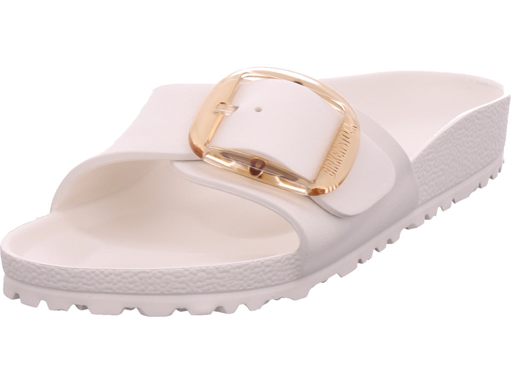 Birkenstock Damen Pantolette Madrid Big Buckle Eva in weiß