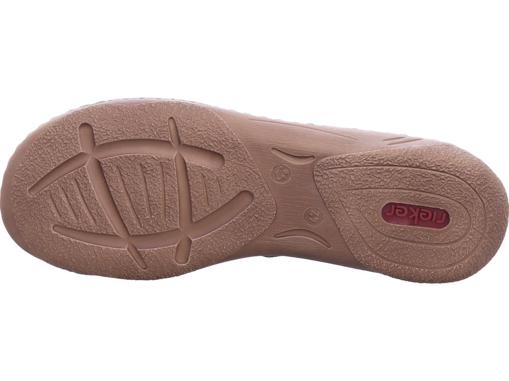 Rieker Damen Pantolette Fsk Damen Sandalen in grau