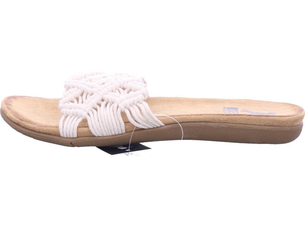 2 GO FASHION Damen Pantolette  in beige