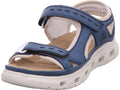 Rieker Damen Sandalette Fsk Damen Sandalen in blau