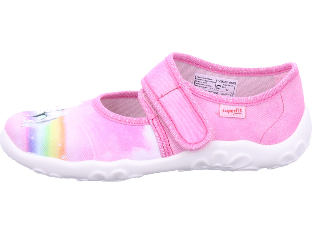 Superfit Mädchen Hausschuh Hausschuh Textil \ Bonny in frei