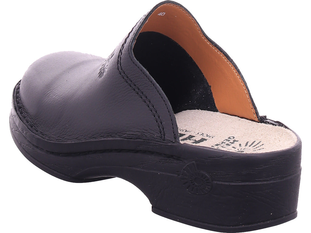 Helix Herren Pantolette  in schwarz