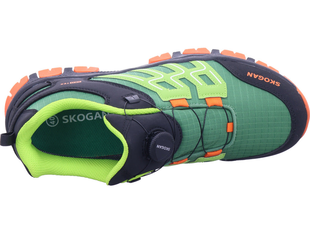 Skogan boys' hiking boots in green