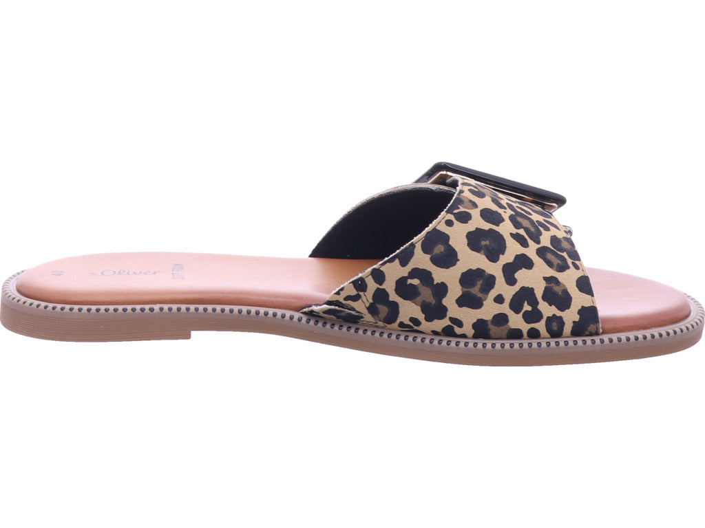 s.Oliver Damen Pantolette  in beige