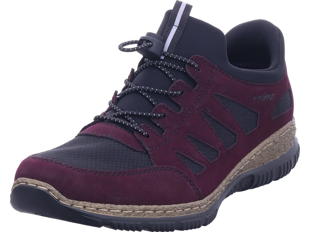 Rieker women's Hwk women's low shoes in purple