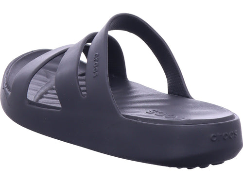 Crocs Damen Badeschuh Getaway Strappy in schwarz