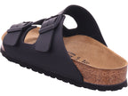 Birkenstock Herren Hausschuh Tieffußbett in schwarz