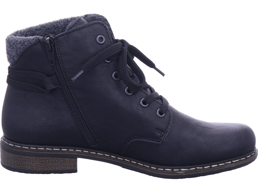 Rieker women's Hwk boots in black