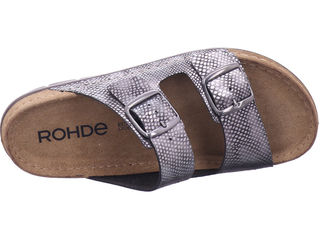 Rohde Damen Pantolette  in silber