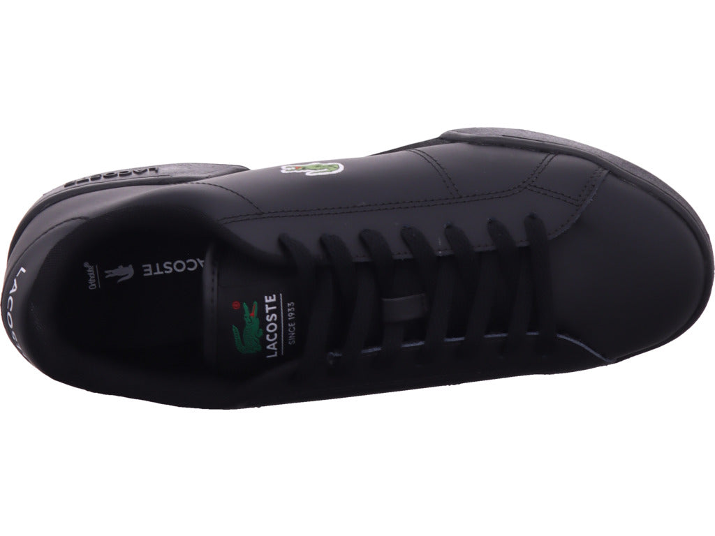 Lacoste Herren Halbschuh Carnaby Cup in schwarz