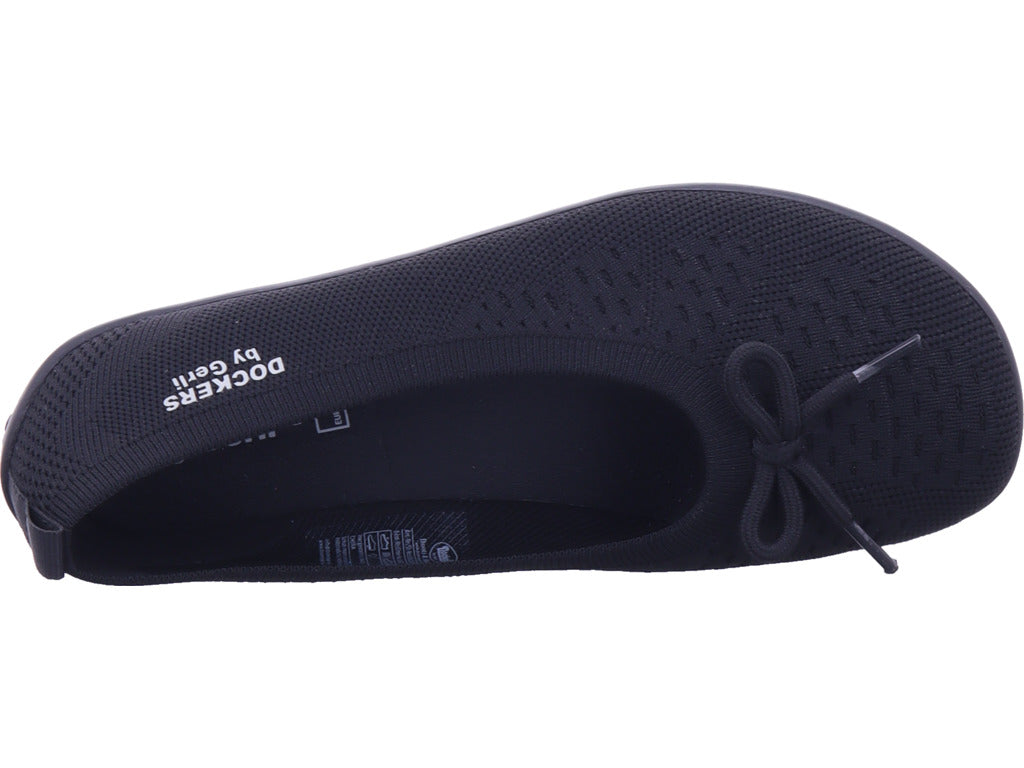 Dockers Damen Textilschuh Barfuss in schwarz