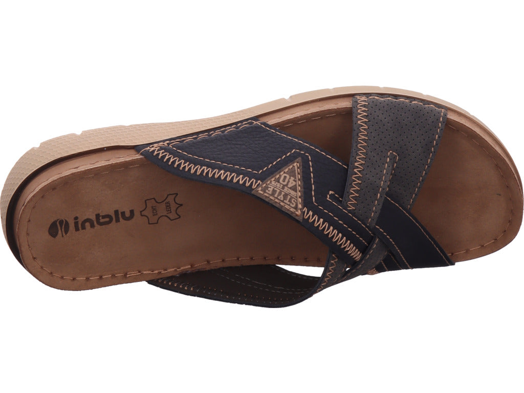 inblu Herren Pantoffel  in braun