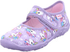 Dívčí pantofle Legero, textilní pantofle, Bonny ve fialové barvě