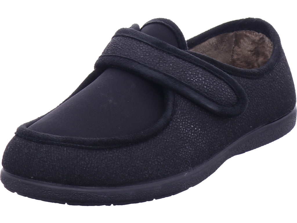 Varomed Damen Hausschuh  in schwarz