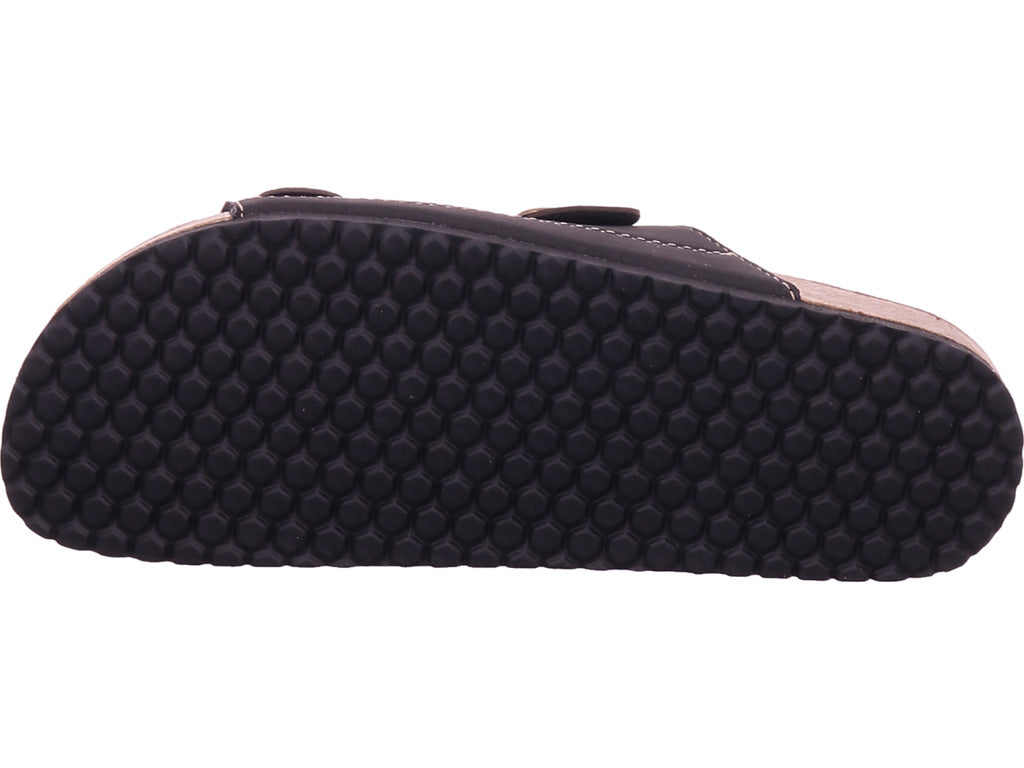 Planet Footwear Herren Pantoffel He.-Tieffussbett Pantoletten in braun