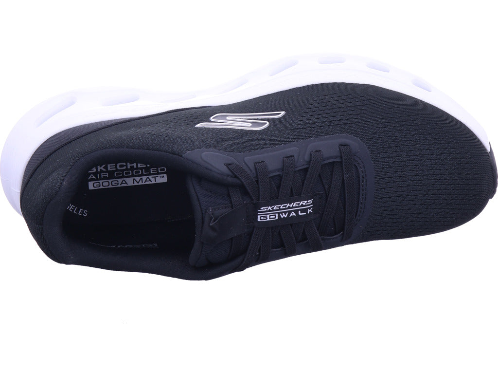 SKECHERS Herren Halbschuh  in schwarz