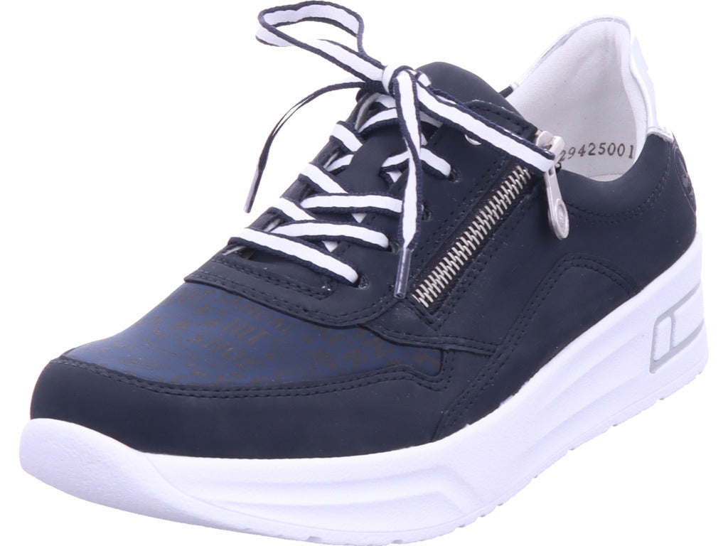 Rieker Damen Sneaker Fsk Damen Halbschuhe in blau