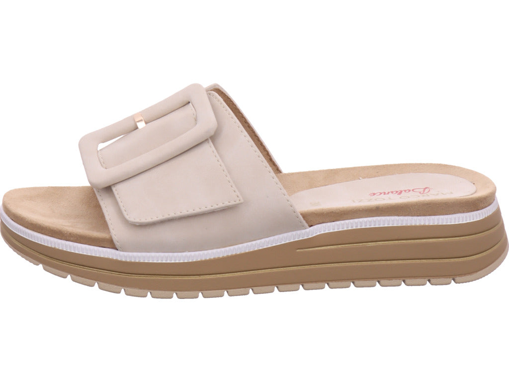 Marco Tozzi Damen Pantolette  in beige