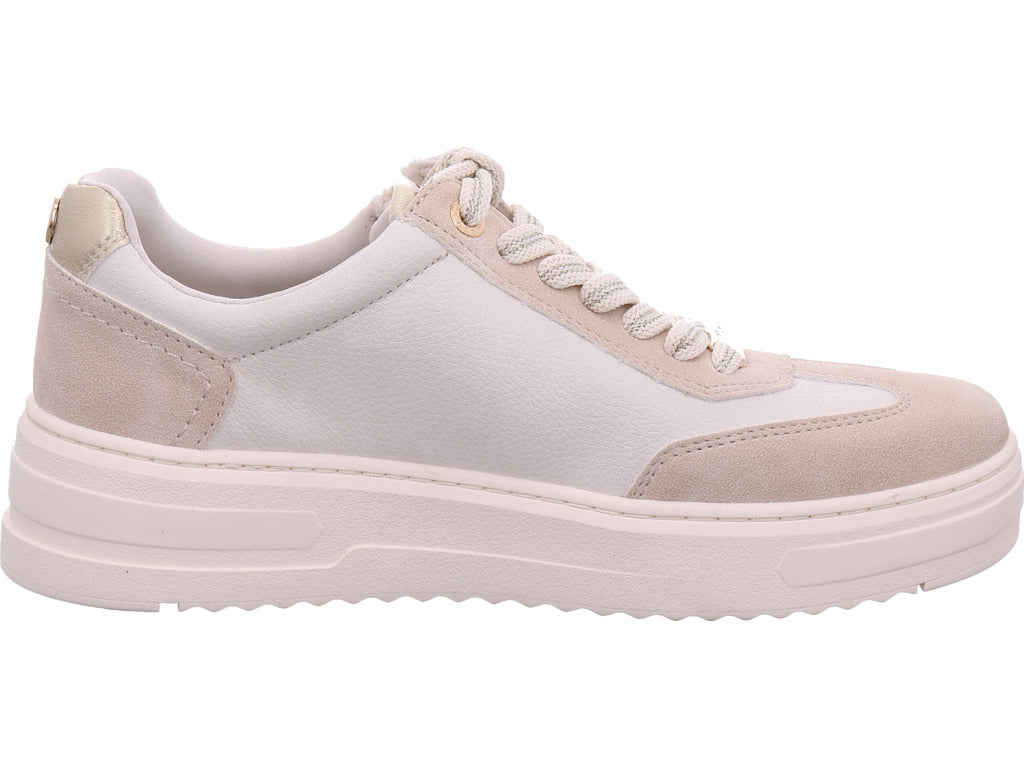 Marco Tozzi women's sneakers in beige