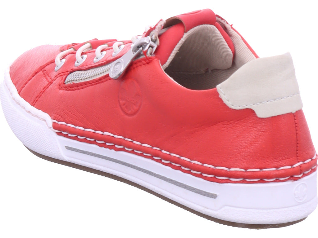 Rieker Damen Slipper  in rot