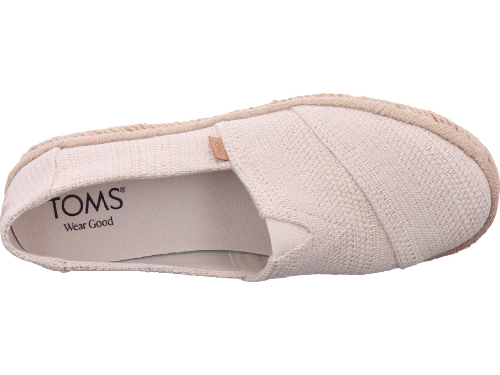 TOMS Damen Slipper Alpargata Rope 2.0 in beige