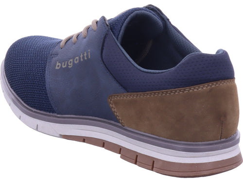 Bugatti men's low-cut shoe in blue