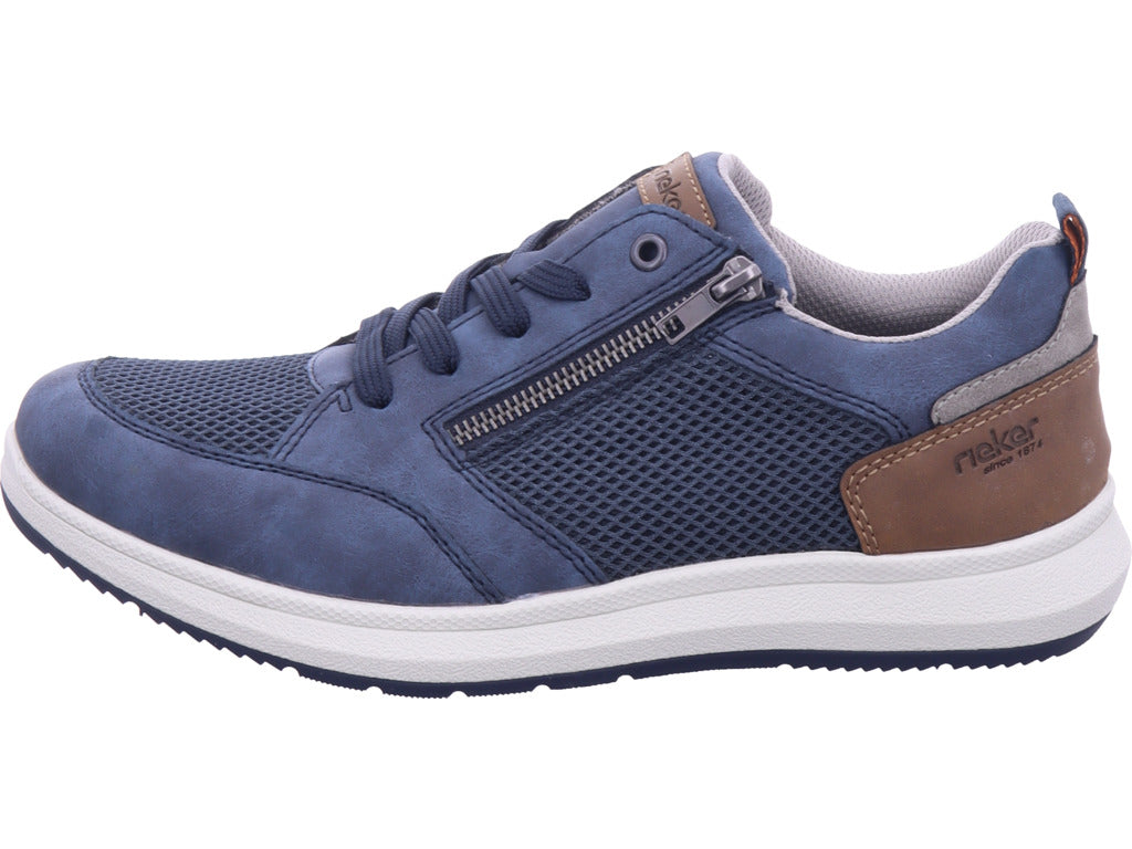 Rieker Men's Sneakers Fsk Men's Low Shoes in blue