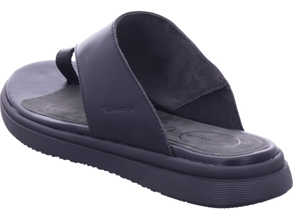 Jana Damen Pantolette M8710944 in schwarz