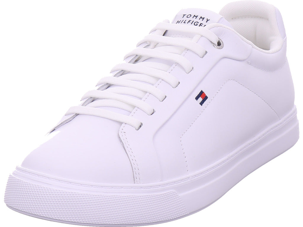Tommy Hilfiger Herren Sneaker Icon Court Light Ess in weiß