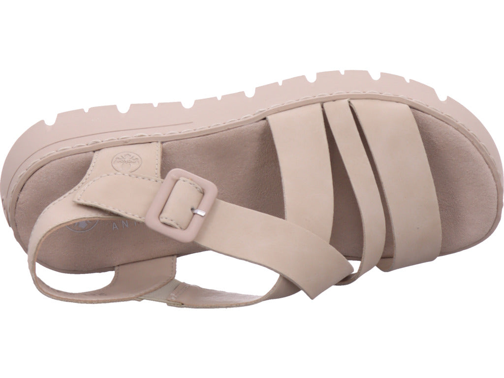 Rieker Damen  Fsk Damen Sandalen in beige
