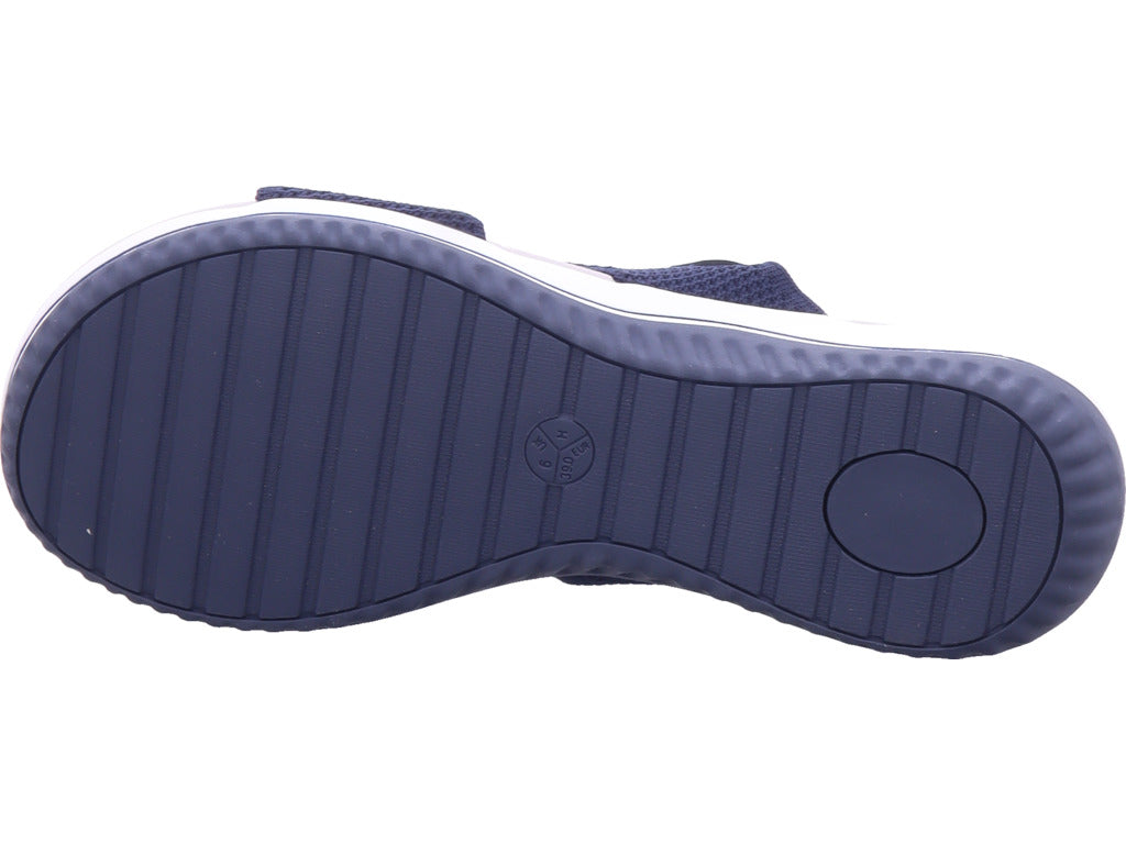 Jana Damen Pantolette M2727043 in blau