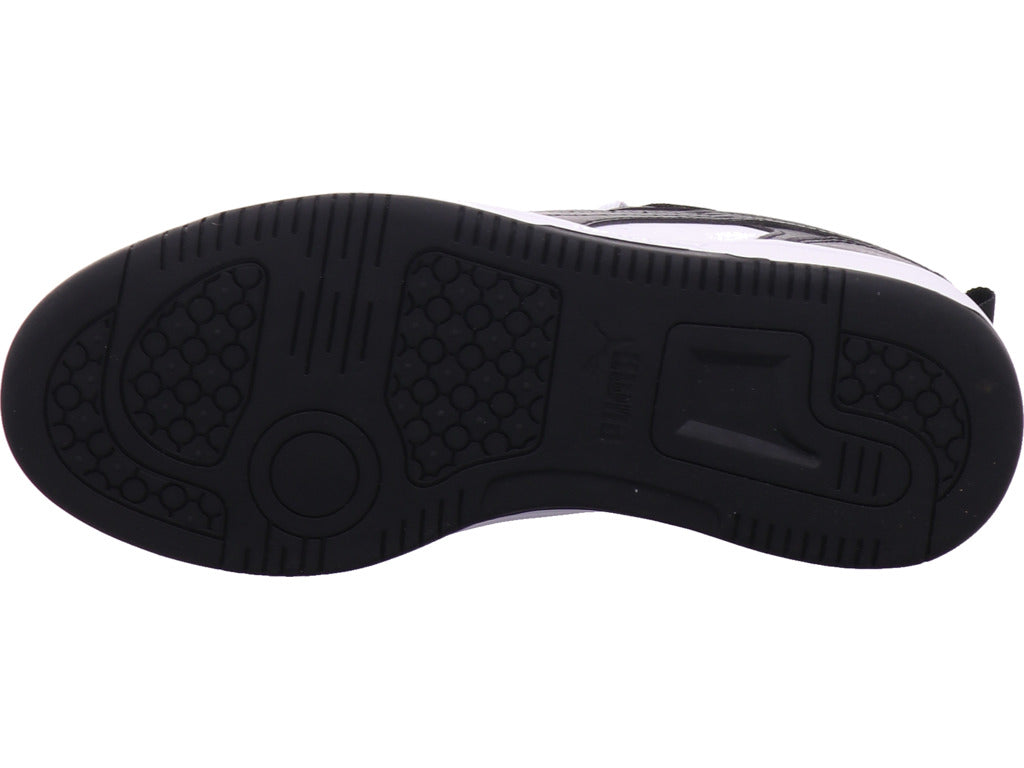 Chlapecké nízké boty Puma Rebouns V6 Lo Jr v černé barvě