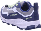 Lowa boys' hiking boots Trailux GTX Lo Jr in blue