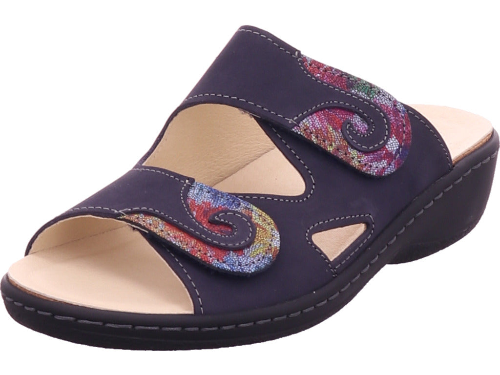 Belvida Damen Pantolette  in blau