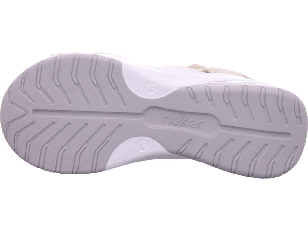 Rieker Damen  Fsk Damen Sandalen in beige