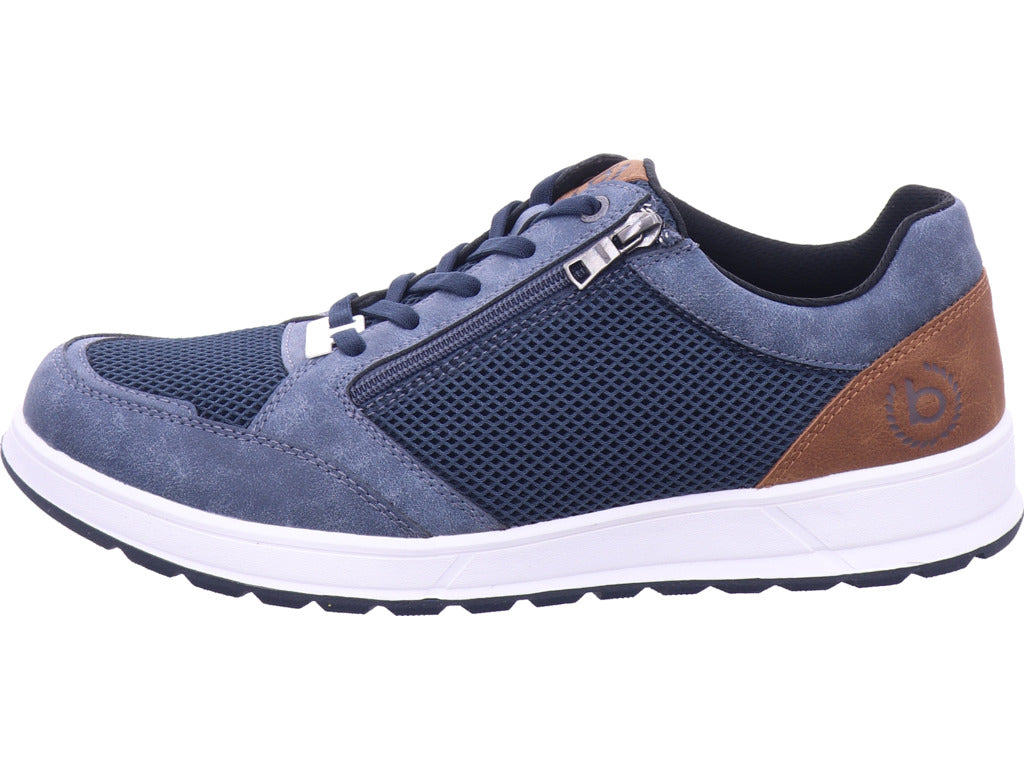 Bugatti men's low-cut shoe in blue
