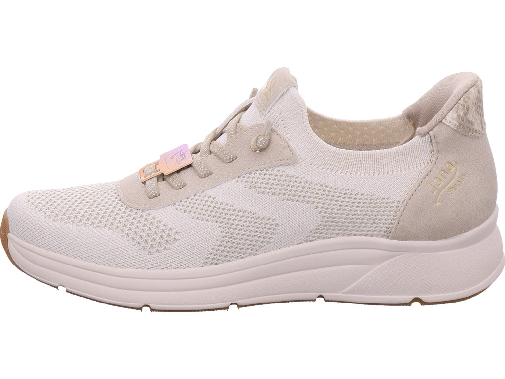 Jana Damen Slipper  in beige