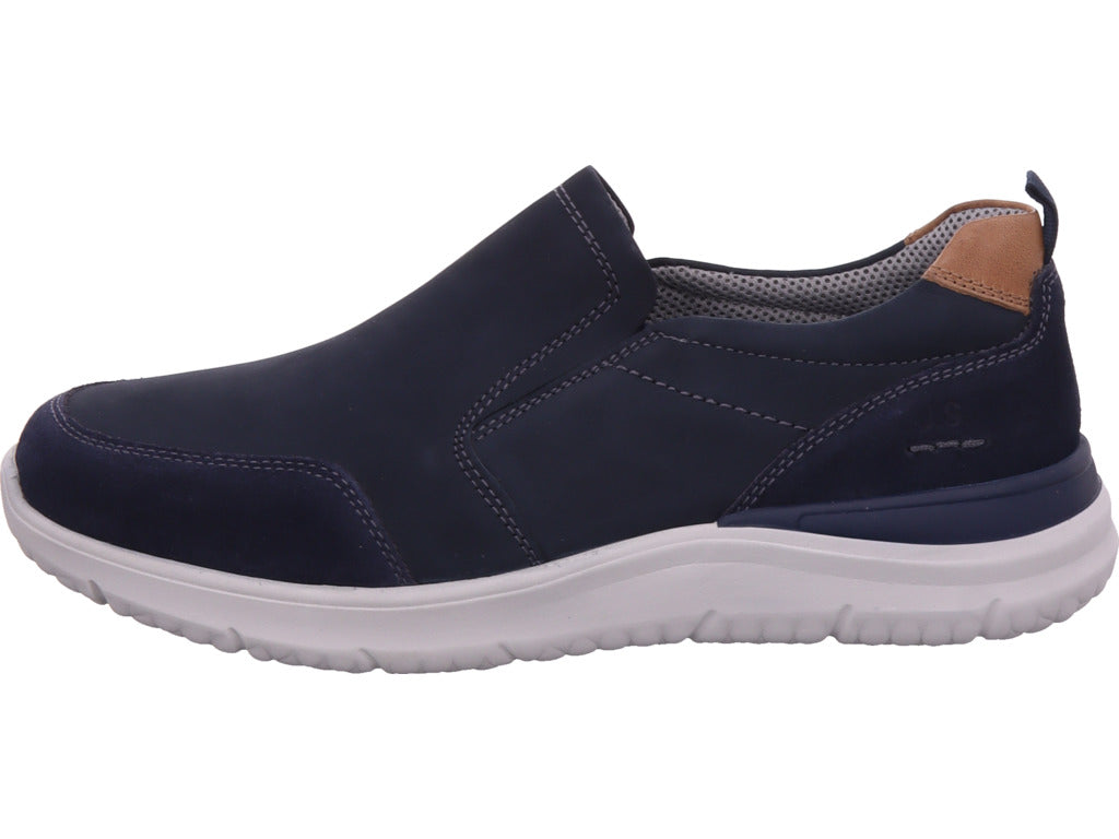 Seibel Herren Slipper Wales 04 in dunkel-blau